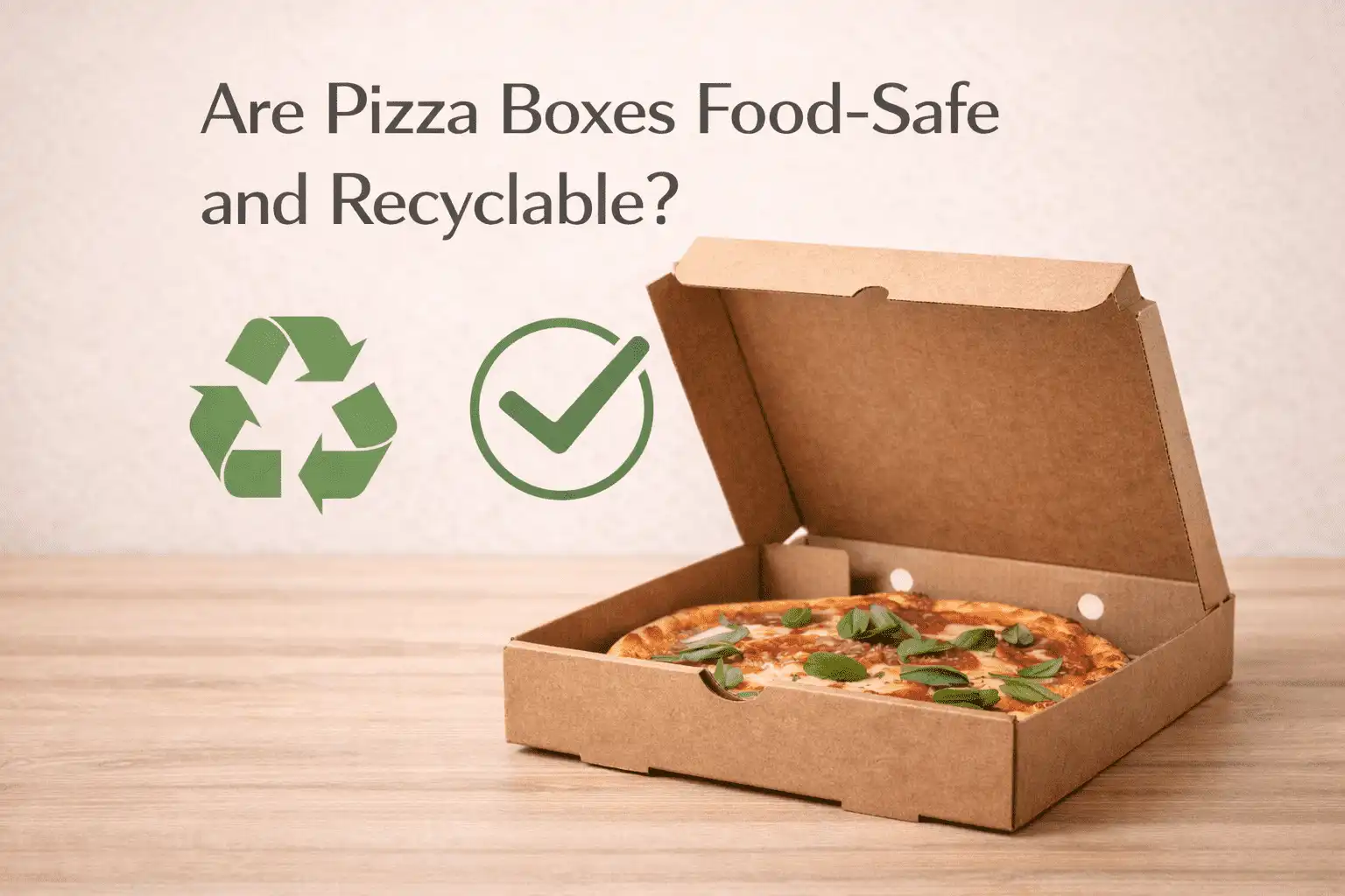 Are Pizza Boxes Food-Safe and Recyclable?